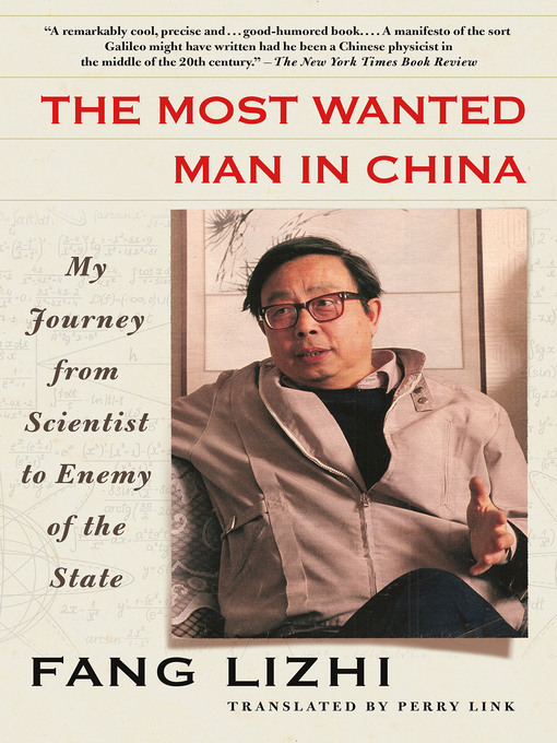 Détails du titre pour The Most Wanted Man in China par Fang Lizhi - Liste d'attente